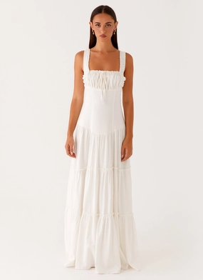 Esme Maxi Dress - White Seasonal piece