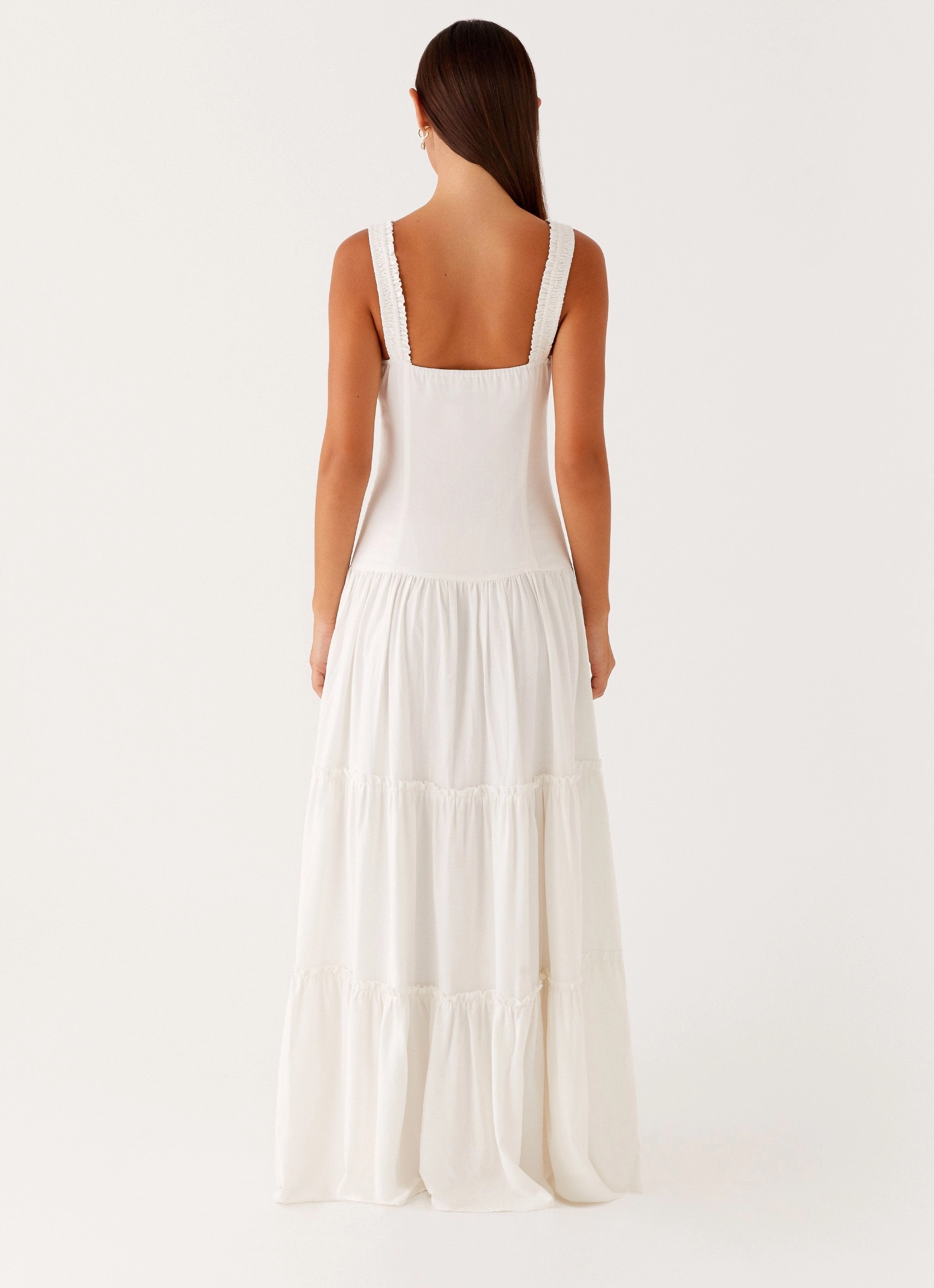 Esme Maxi Dress - White Layer Light
