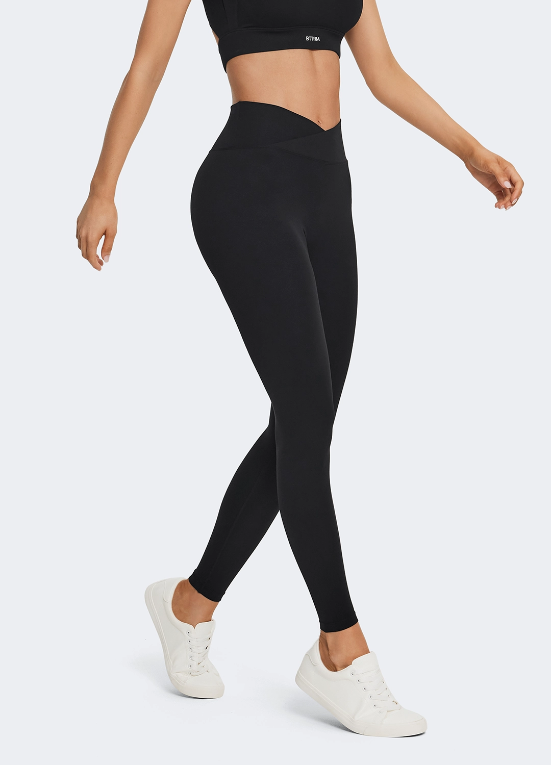 Flatlock Seams V-Cut Scrunch Leggings