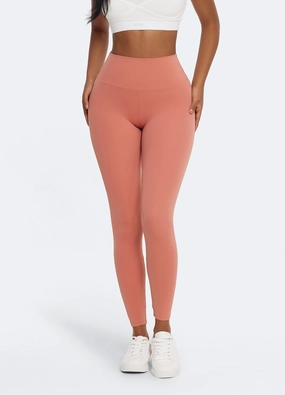 Relaxed fit wear V-Seam Leggings with Push Up