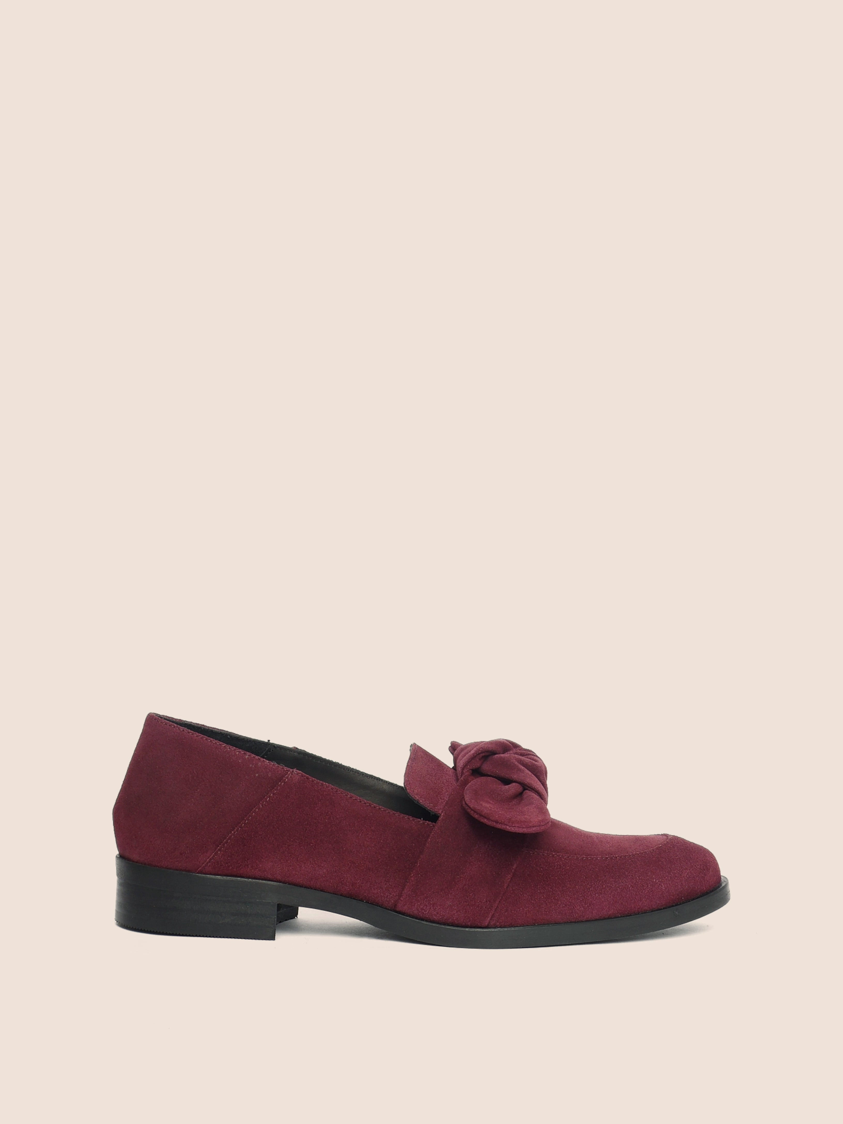 Valencia Bordeaux Loafer Lesson Day Chic Minimalist Design