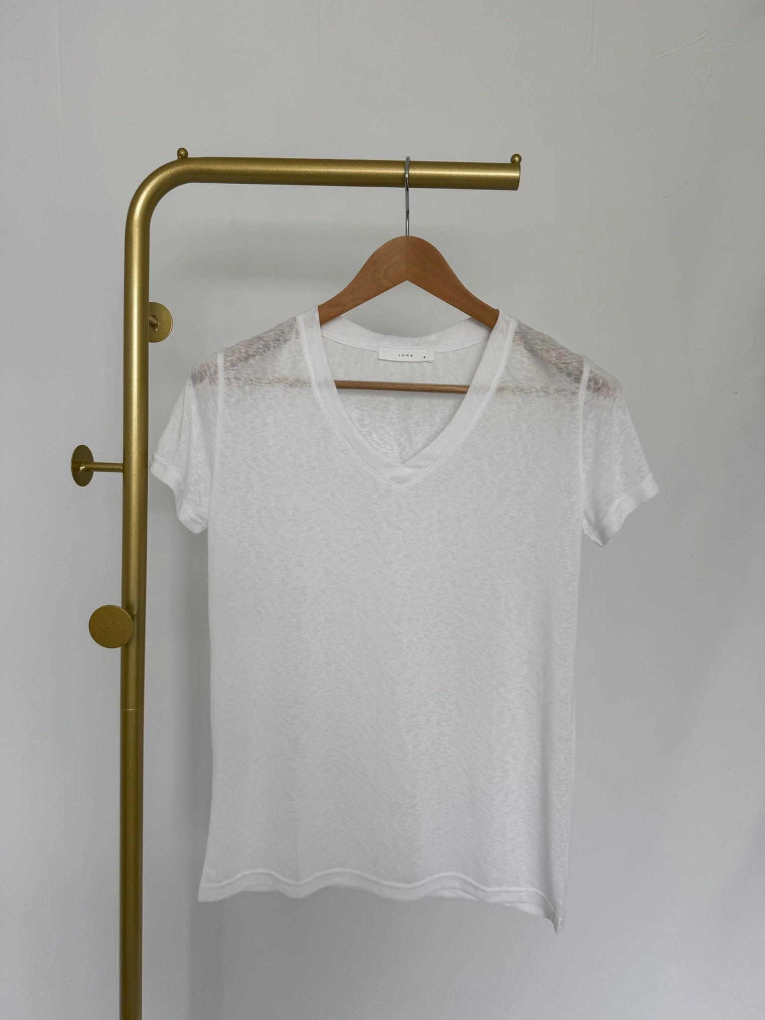 Light and Cozy VEE Tee