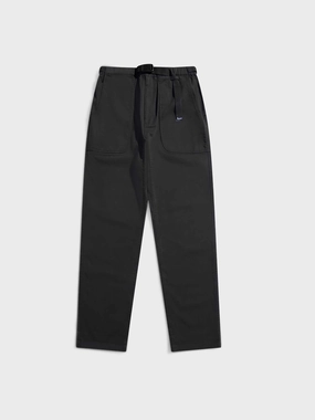 Felton Trouser in Black Organic Cotton Blend