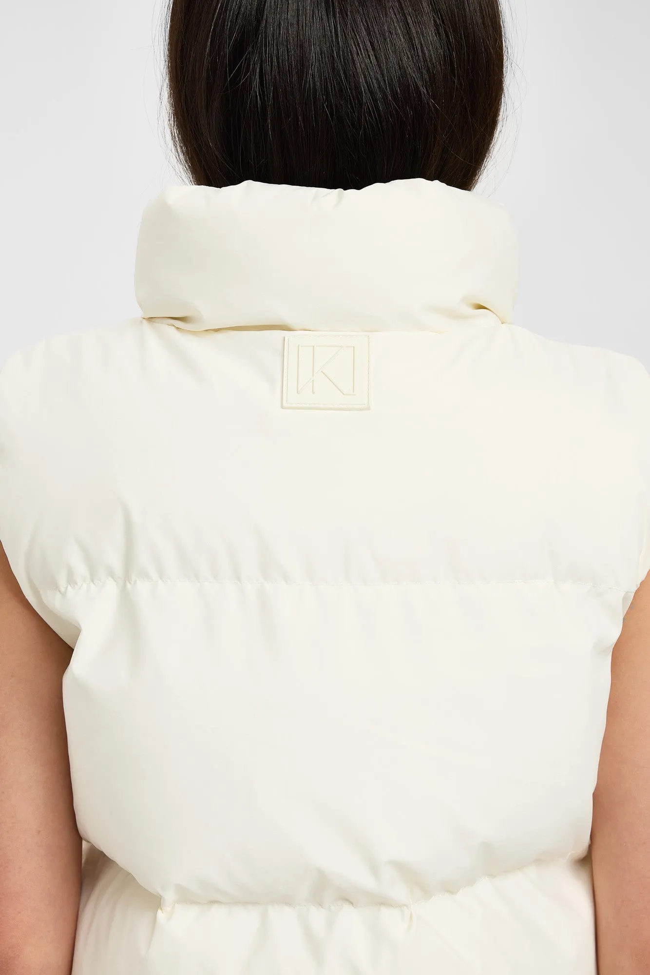 wrinkle free finish Vermont Puffer Vest