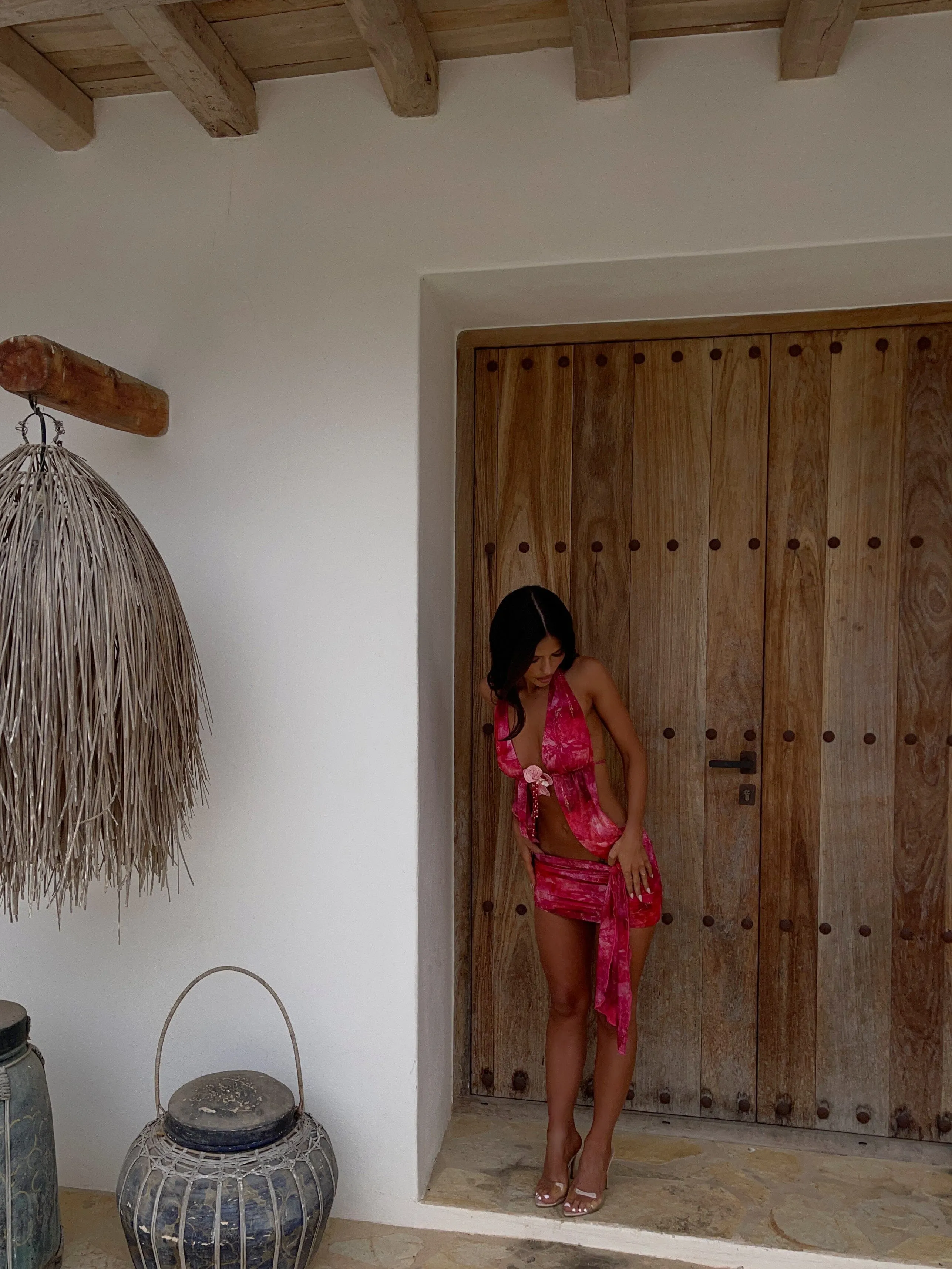 Padded-Bust Match Quick SARAI MINI DRESS FANDANGO