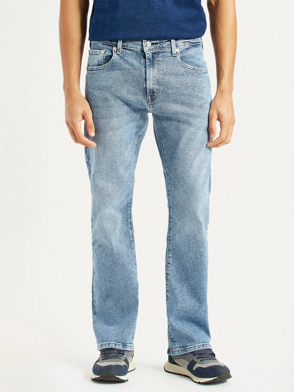 Men's 517 Light Indigo Bootcut Fit Mid Rise Jeans Vintage Inspired Weave Casual Essentials