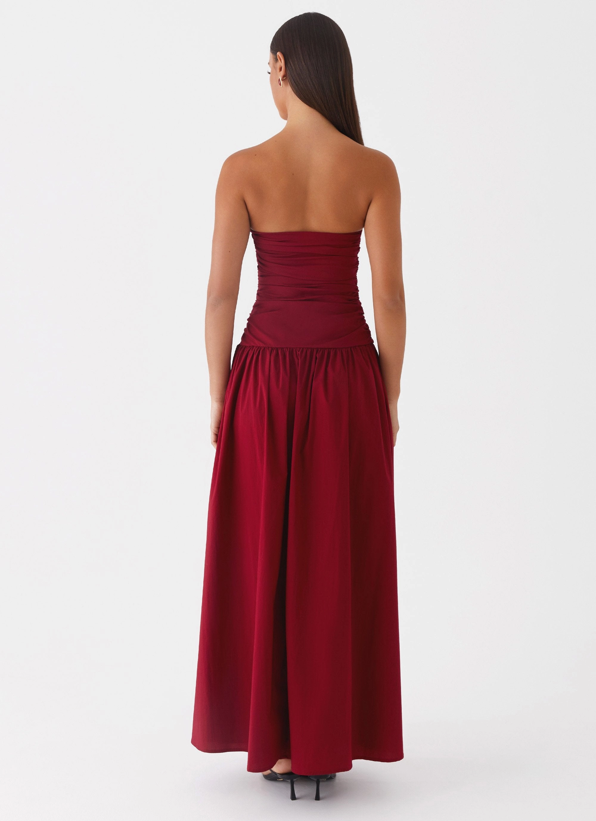 Carmel Maxi Dress - Merlot Chill Moment