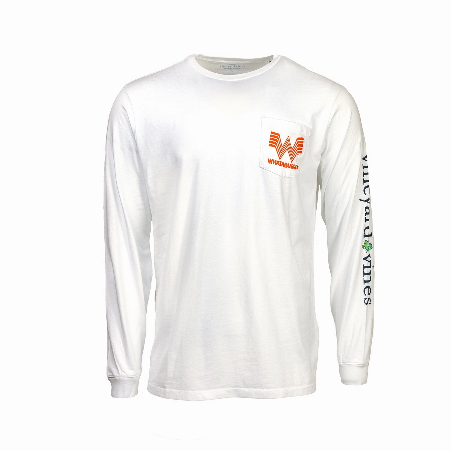 Petal Sleeve Architecture Vineyard Vines x Whataburger Holiday Whale Long Sleeve Tee