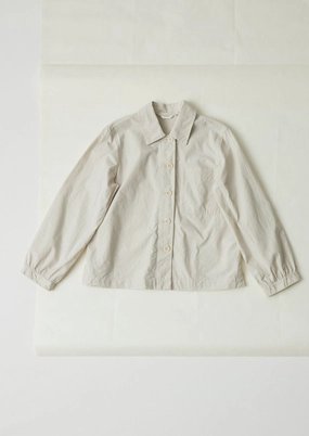 Sustainable Weave Baya Patch Pocket Stripe Organic Cotton Shirt | Sunwashed Blue