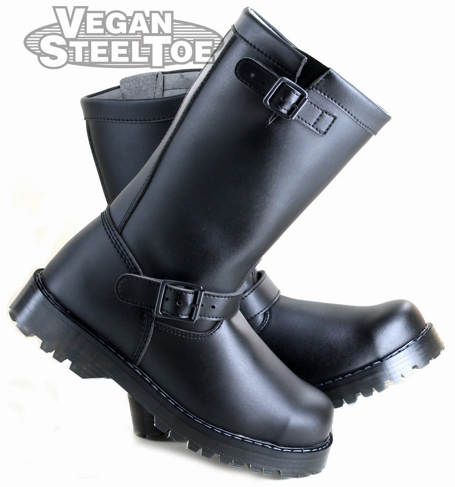 Punk Bold Smooth Form VST Engineer Boot from Vegetarian Shoes