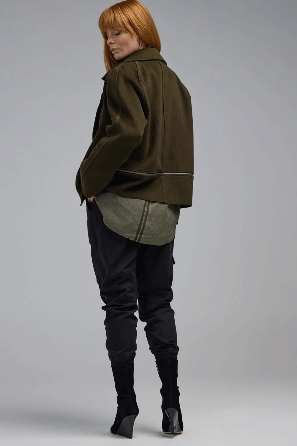 dref by d - DD0410 Beech Jacket Secure Closure Systems stain resistant coating