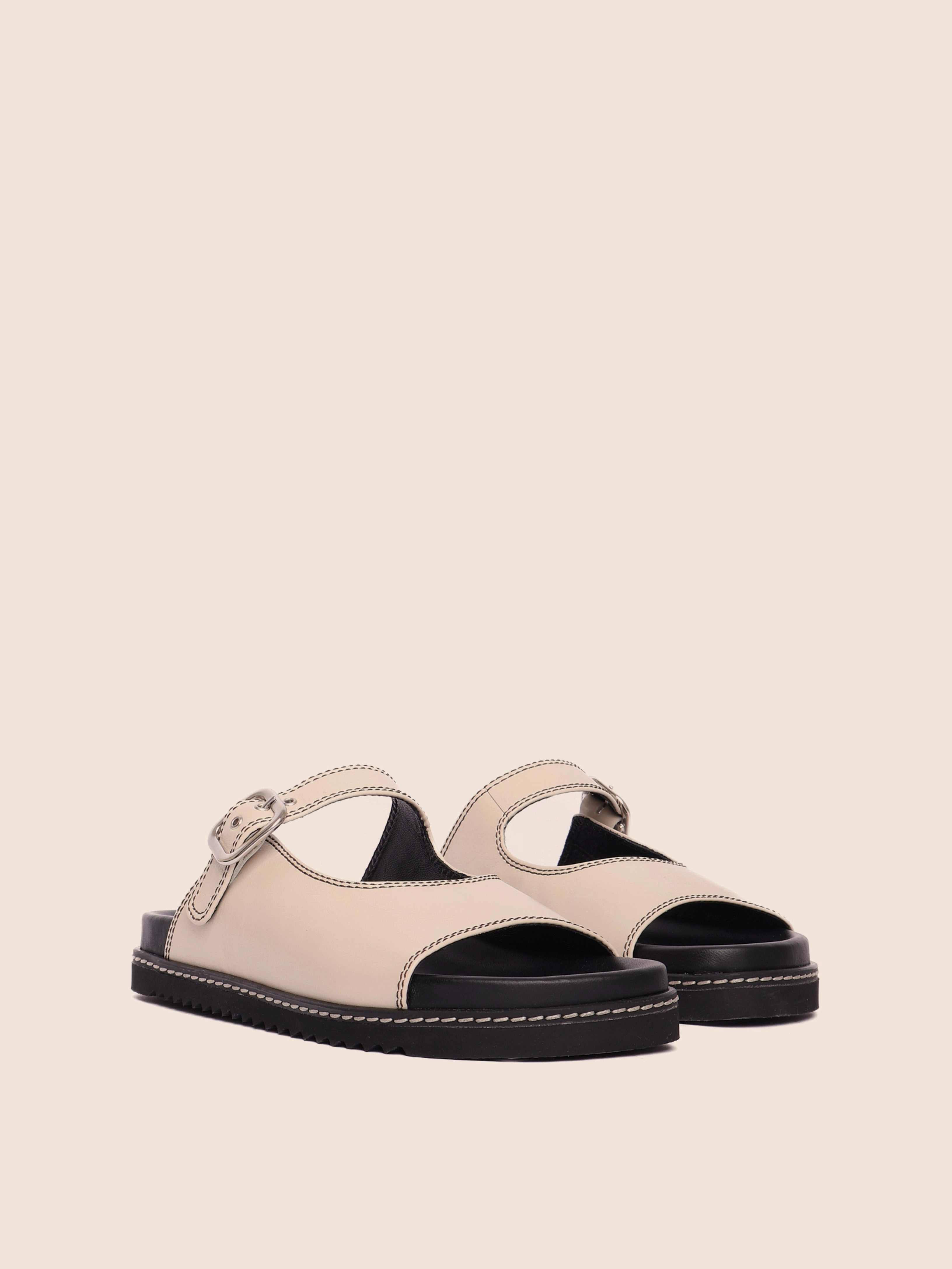 Shiny Gem Arch Care Madeira Cream Sandal