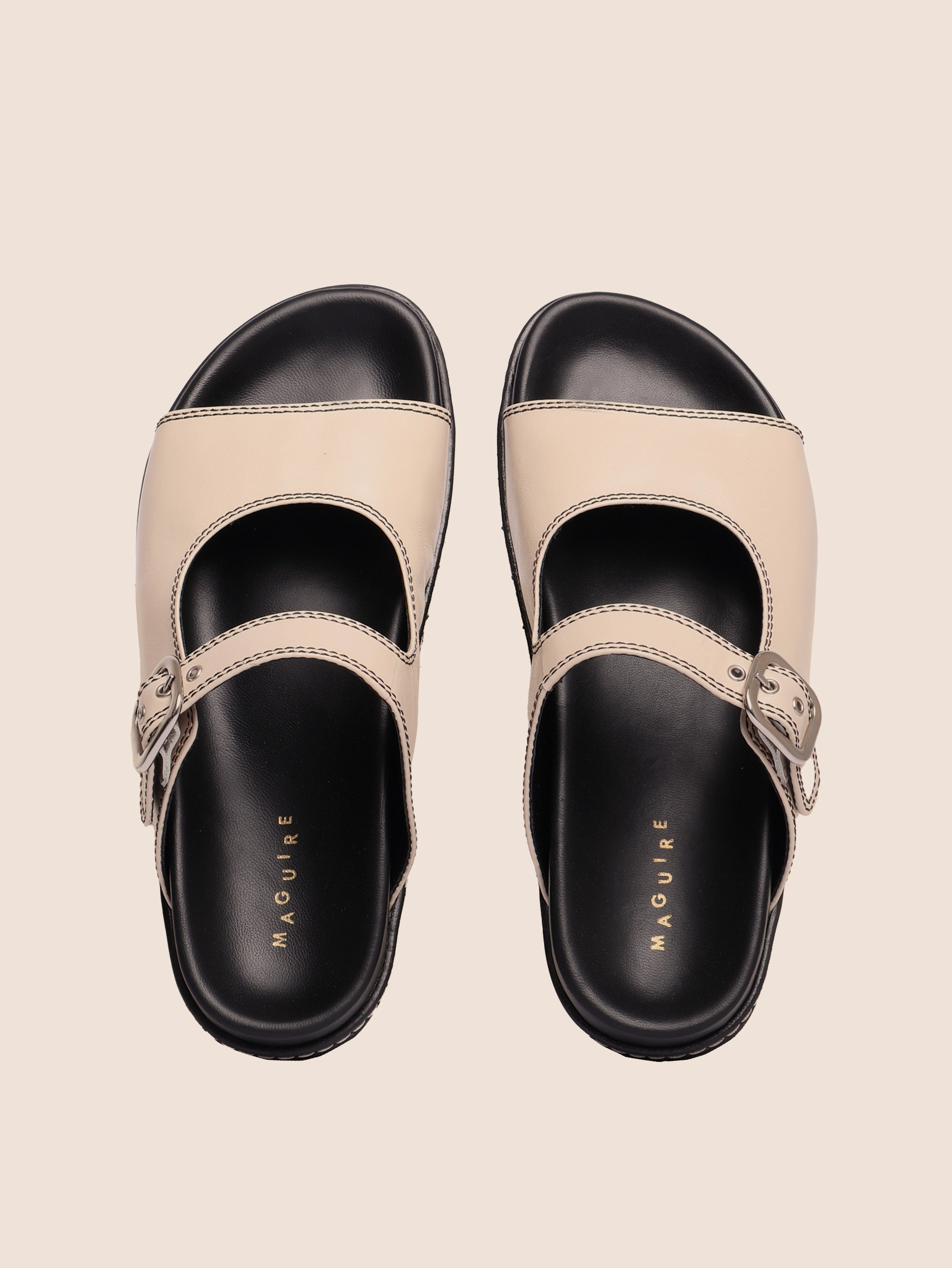 Chunky Madeira Cream Sandal