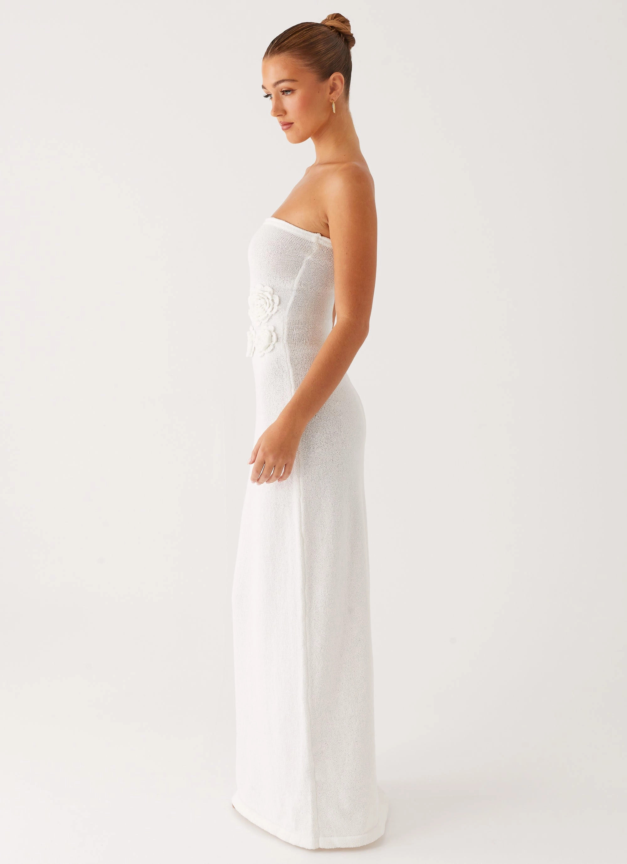 Relaxed-fit maxi dress Arli Strapless Maxi Dress - Ivory