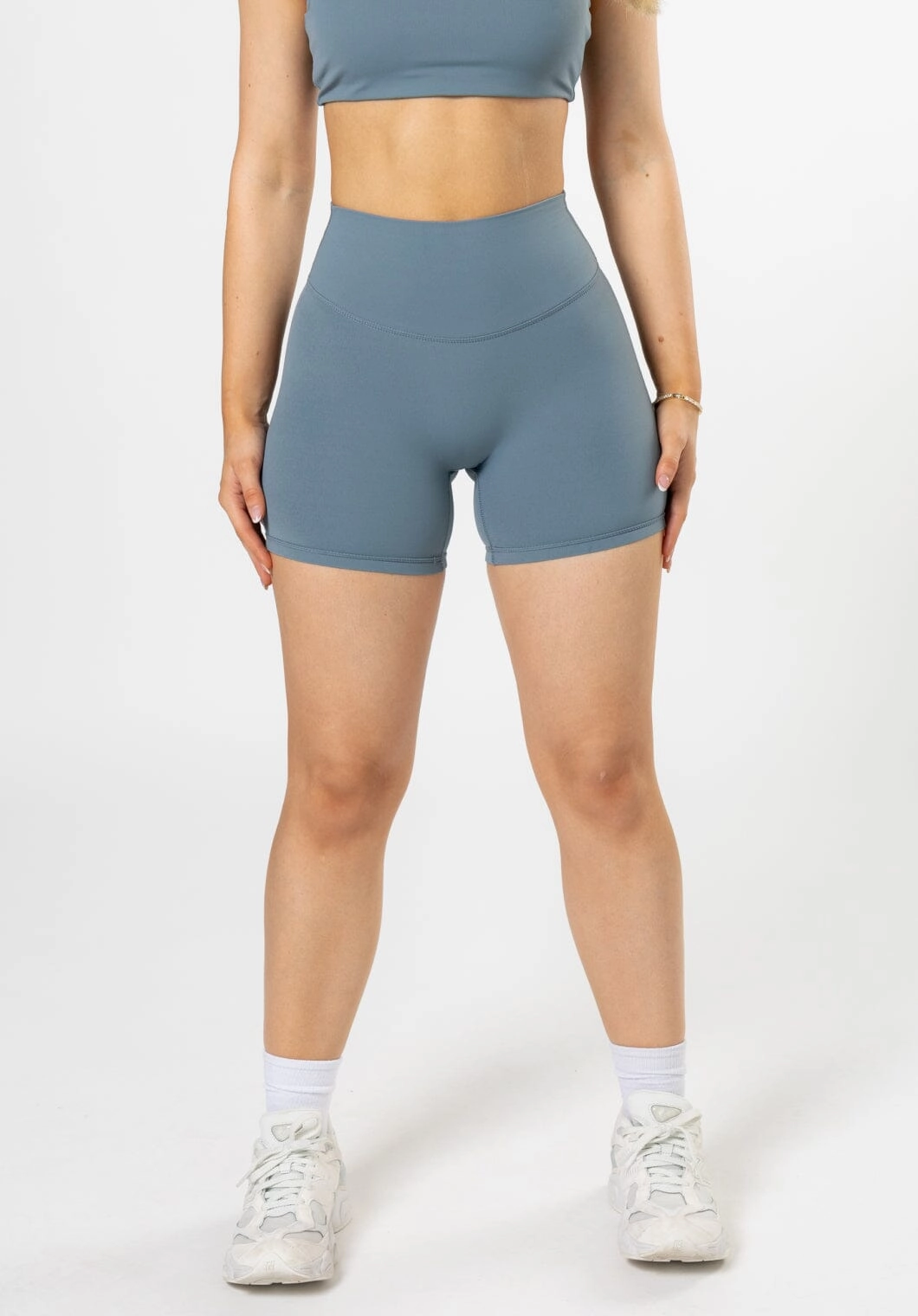 RecStretch Original Sculptseam? Short Slate AdjustableDrawstring Anti Static Treatment