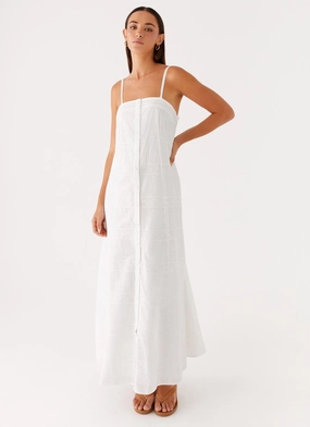 Summer Fashion Cole Maxi Dress - White
