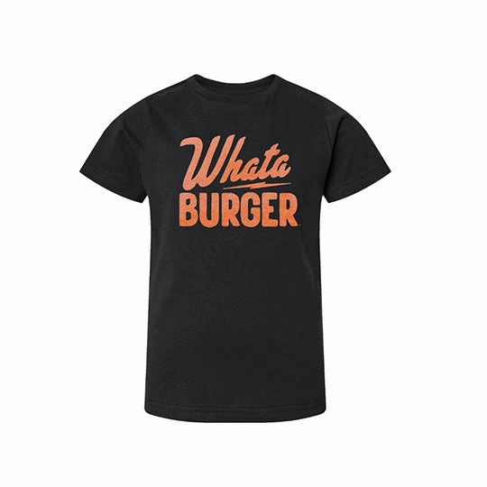 Drop Shoulder Design High Collar Option Whataburger Stack WhataKids? Tee