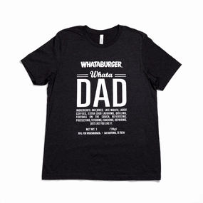Contrast Stitching Biodegradable Fiber Composition WhataDad Ingredient Tee