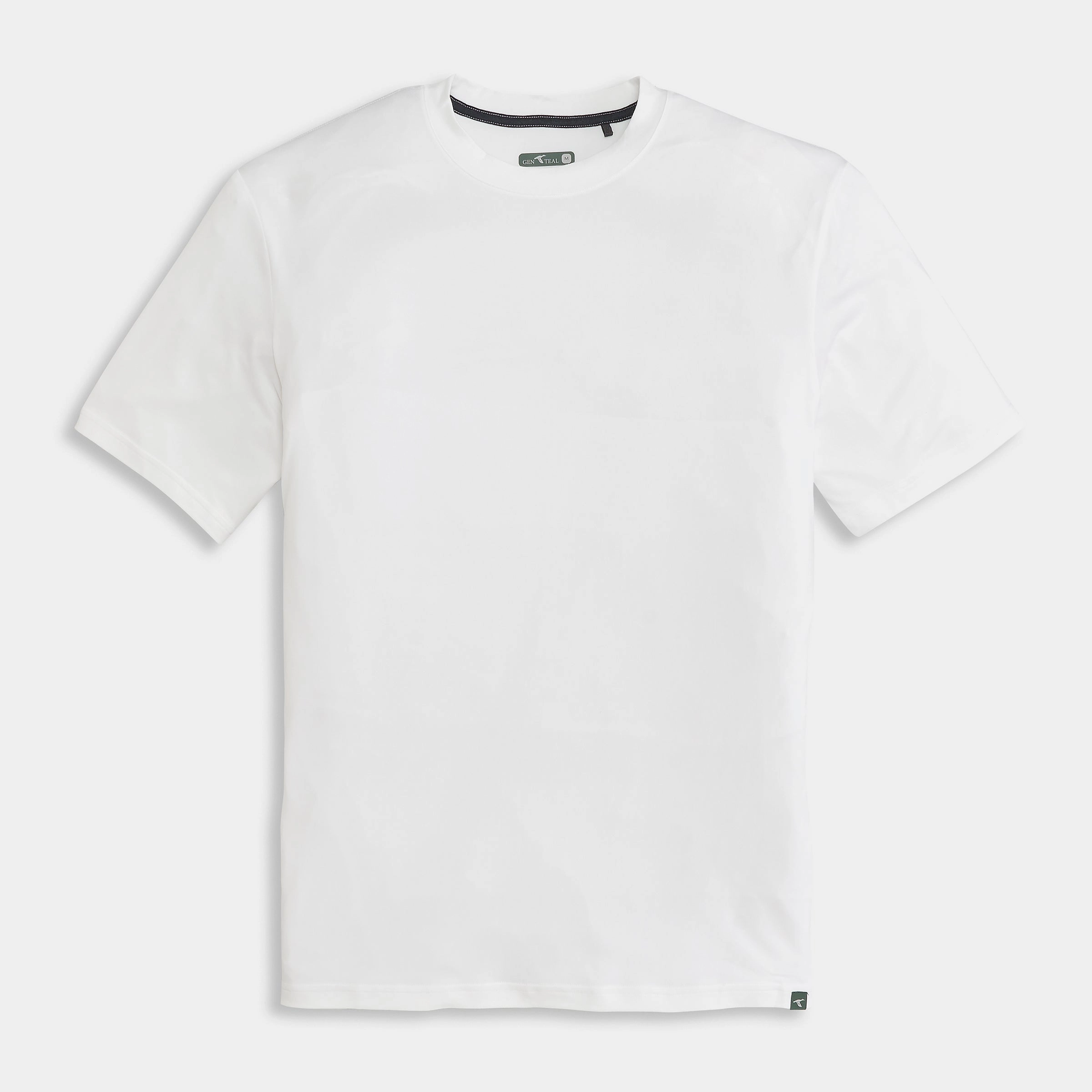 AntiPilling Surface Classic Crew Neck White Heathered Wander T-Shirt