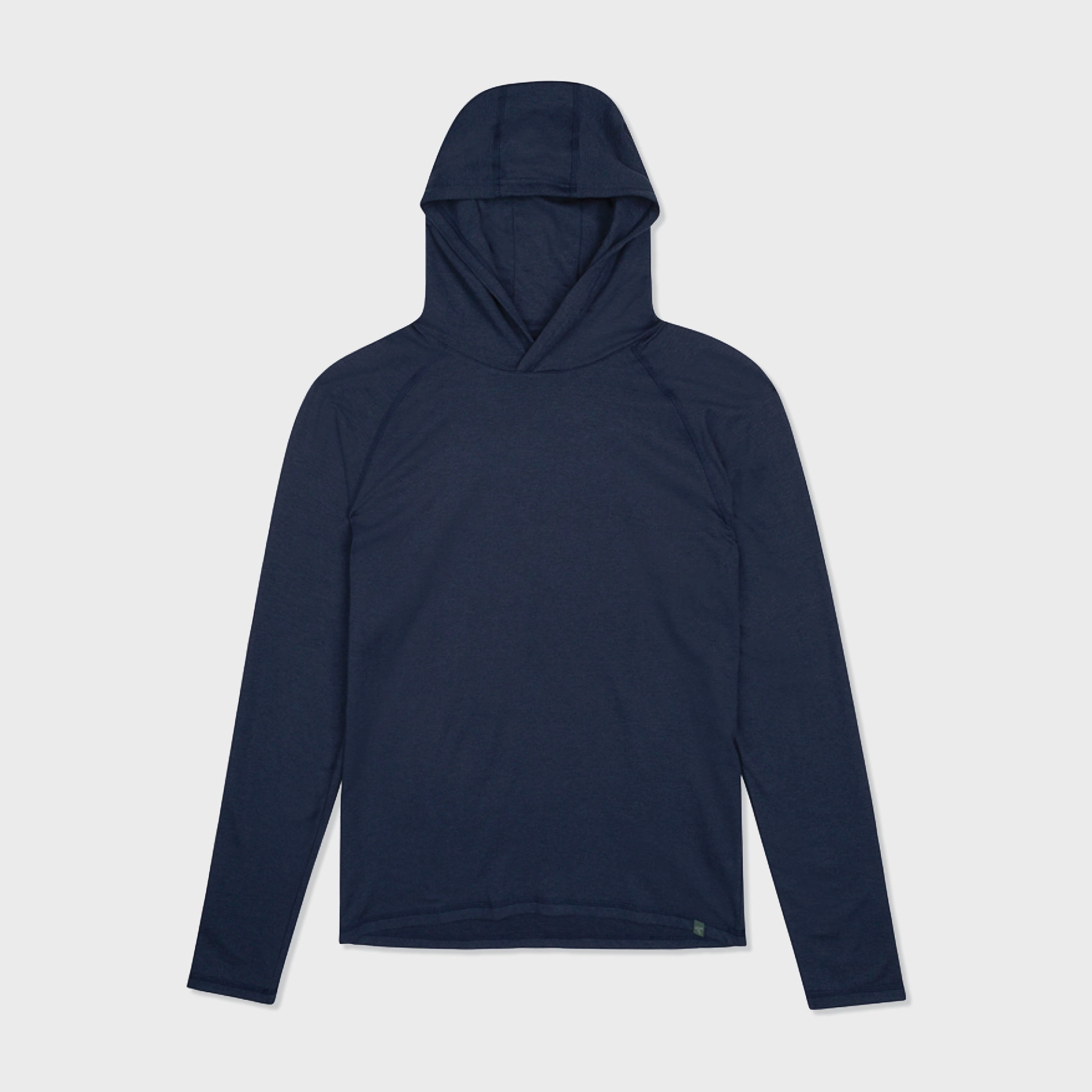 ZeroWaste Pattern Light material Navy Wander Hoodie