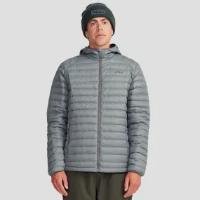 Men's Heli Down Hooded Jacket v3 - Moon Anti Pill Technology Extended Coverage