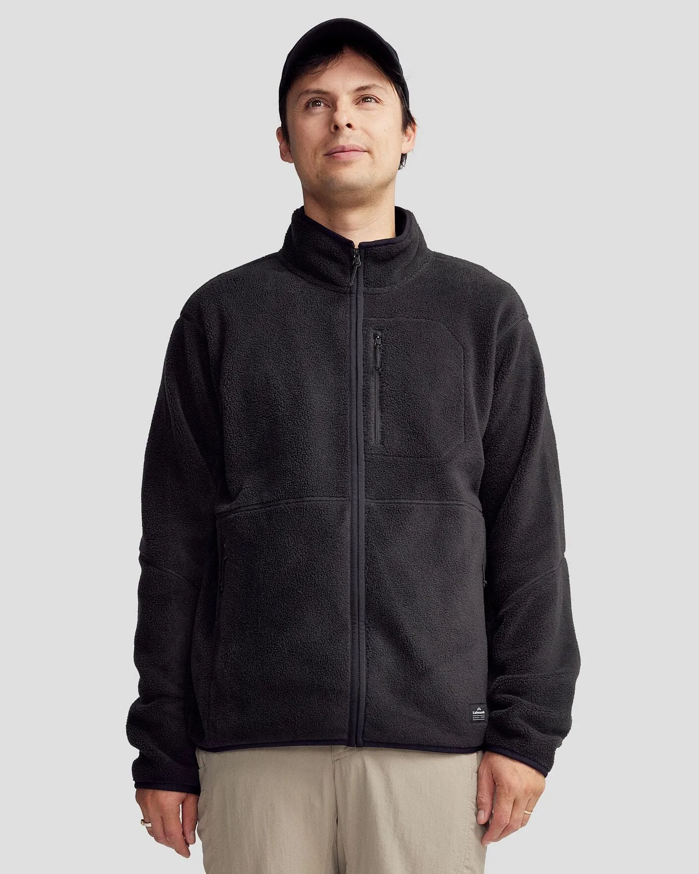 Men's Trailhead Fleece Jacket - Black Stingray Flexible Fiber Fill