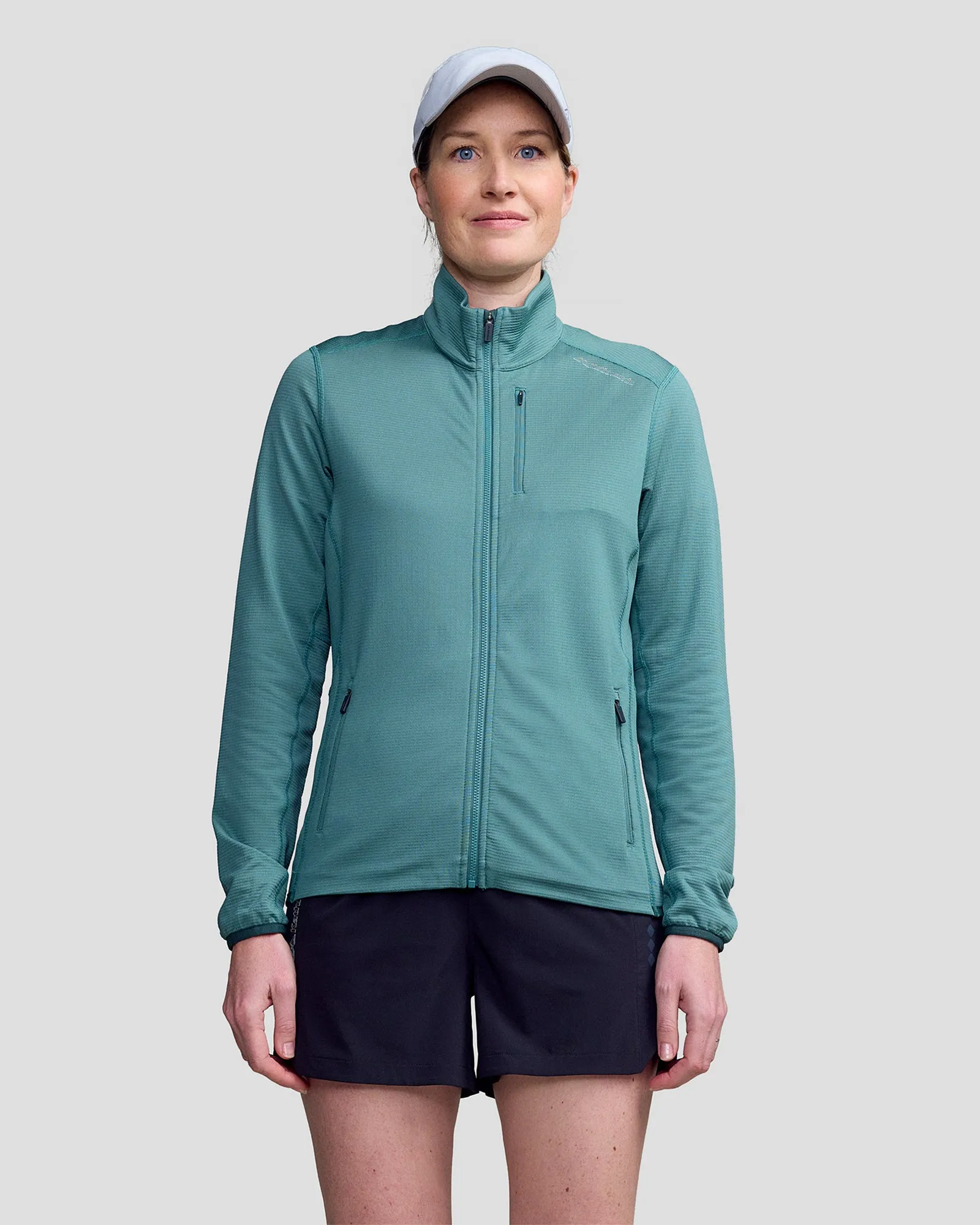 Women's Seeker Fleece Jacket - Light Forest Quilted Interior