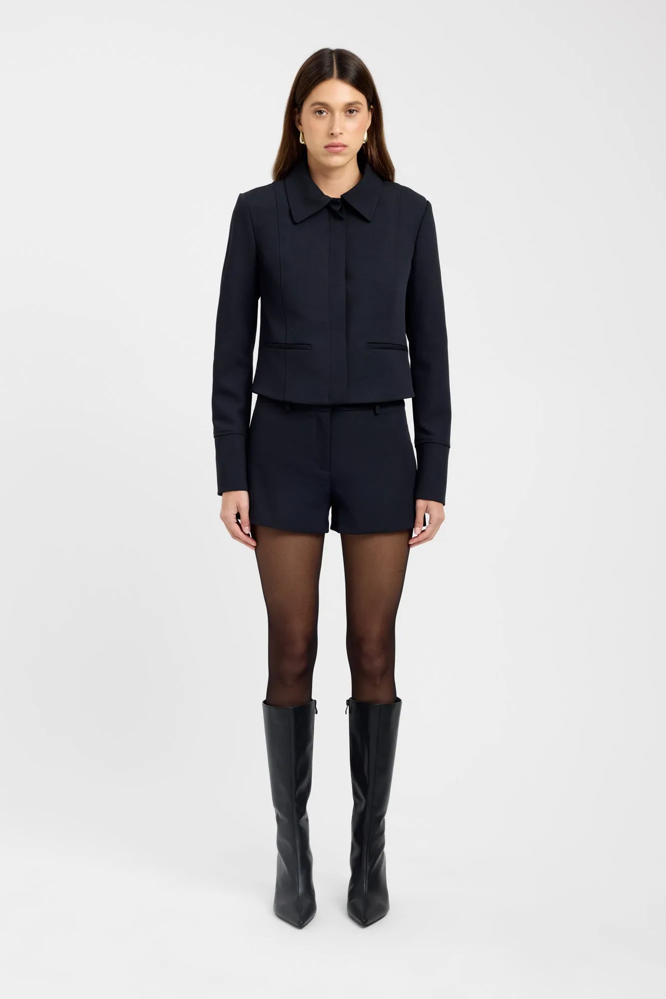 Abrasion Resistant Edges City Style Ariel Curve Jacket