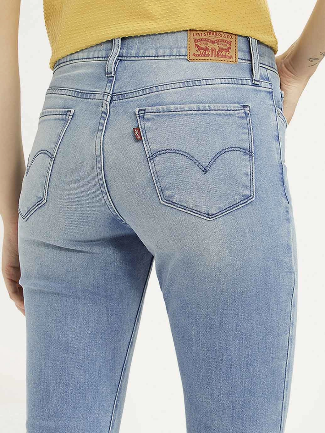 Fashion Routine Customizable length Women's 315 Blue Flared Fit High Rise Jeans