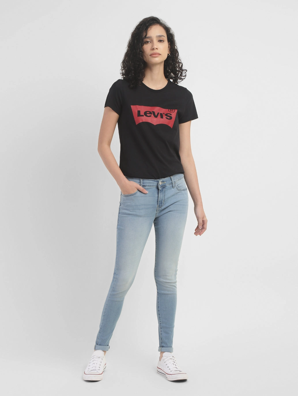 Brunch Outfit Traveler Gear Holiday Vibes Athlete Fit Women's 710 Blue Skinny Fit Mid Rise Jeans