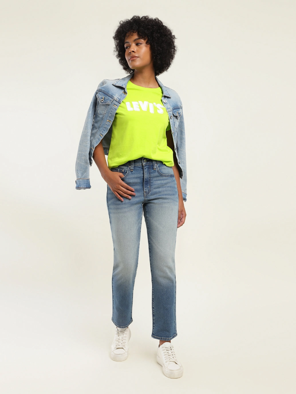 Women's 711 Blue Skinny Fit High Rise Jeans Student Outfit Streetwear Fan Ready Choice