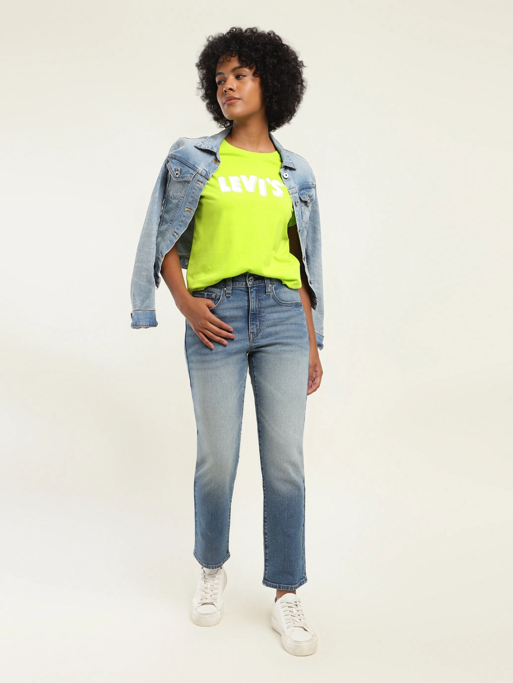 Women's 711 Blue Skinny Fit High Rise Jeans Contemporary Vibe