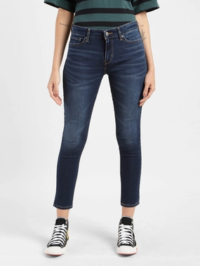 Women's 711 Blue Skinny Fit Mid Rise Jeans Always Ready
