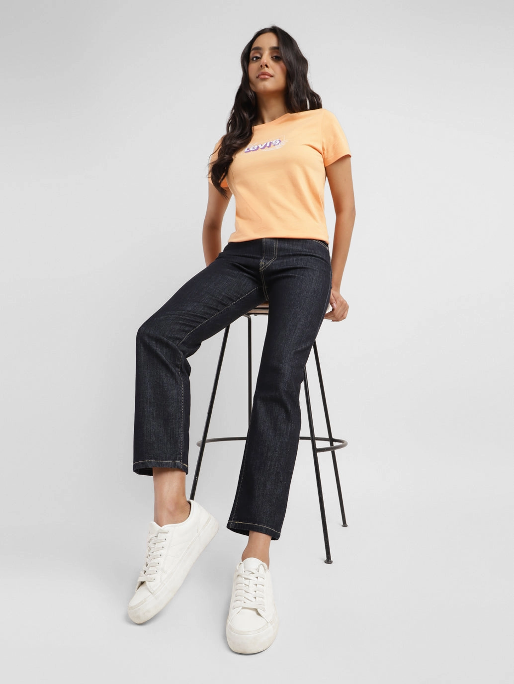 Party Look Couple Look Earthy Women's Blue Wedgie Straight Fit Mid Rise Jeans