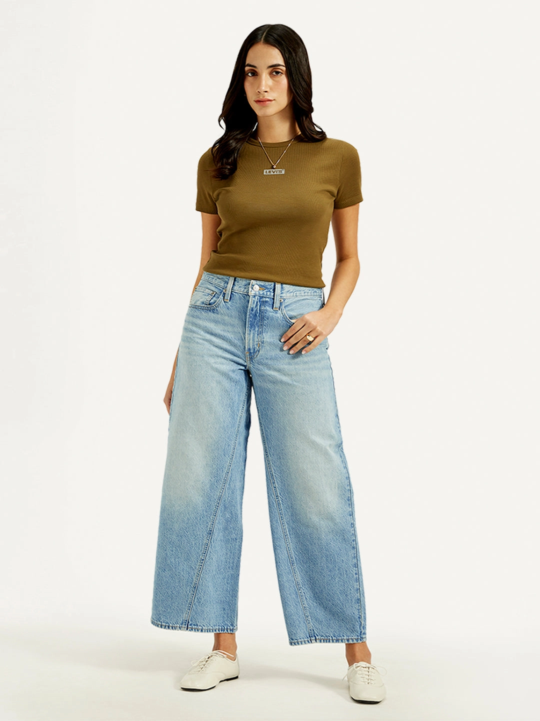 UltraSoft Lining Women's Blue XL Straight Fit Mid Rise Jeans