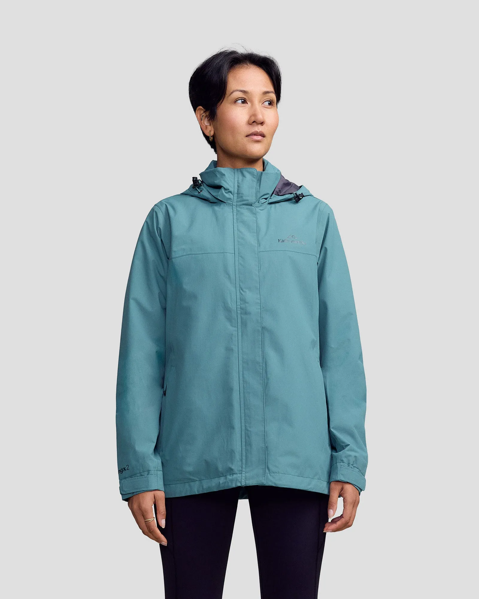 AntiStaticLayer Women's Andulo Rain Jacket v3 - Light Forest
