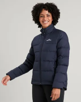 Women's Epiq Down Jacket - Midnight Navy Waist String Reversible Layer