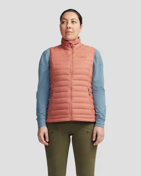 Women's Heli Down Vest v2 - Clay All Occasion fall season