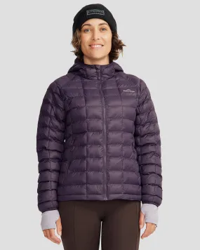 Roll Up Hood Stylish Outer Layer Women's Heli Insulated Hooded Jacket - Orbit