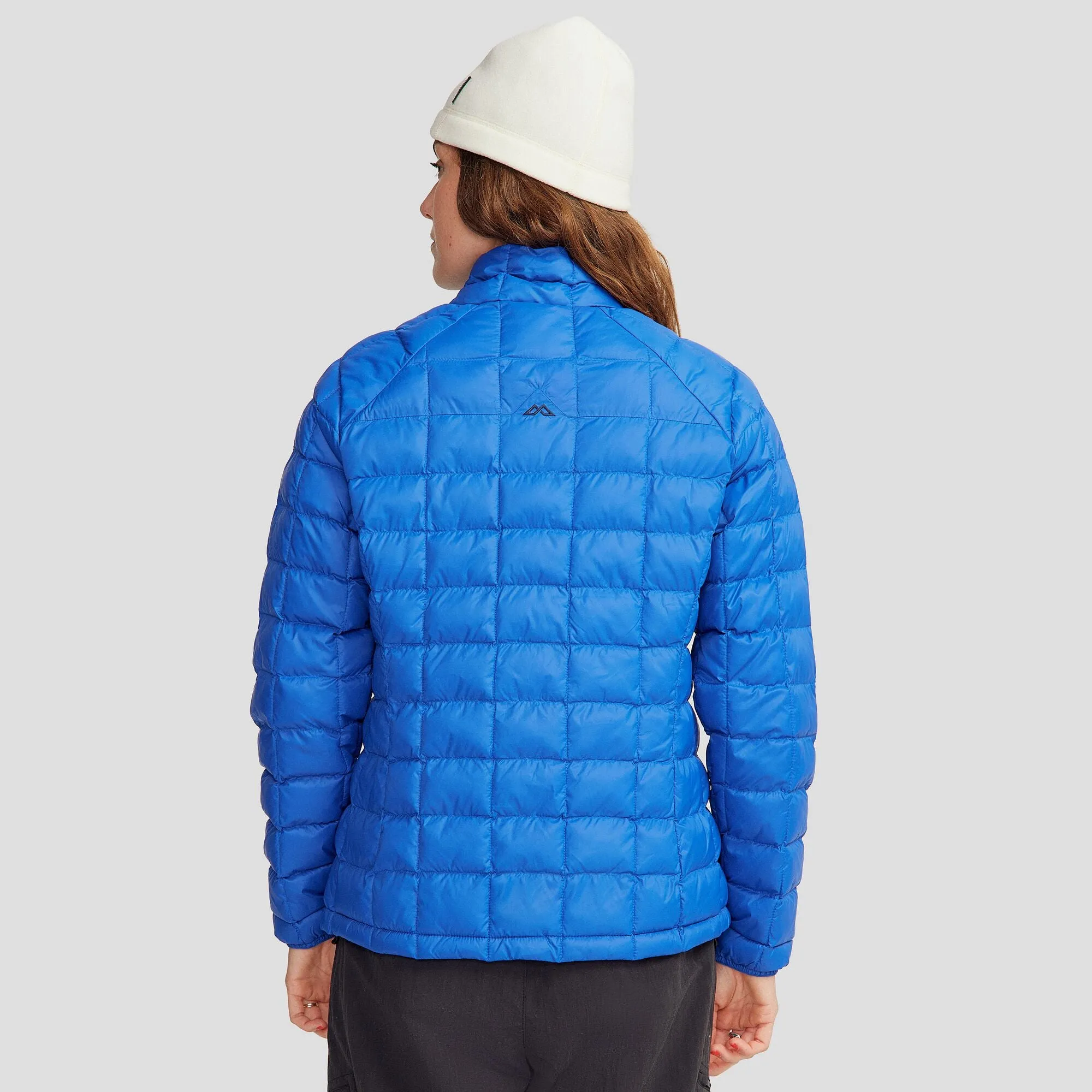 Compact Packability Women's Heli Insulated Jacket - Peak Blue