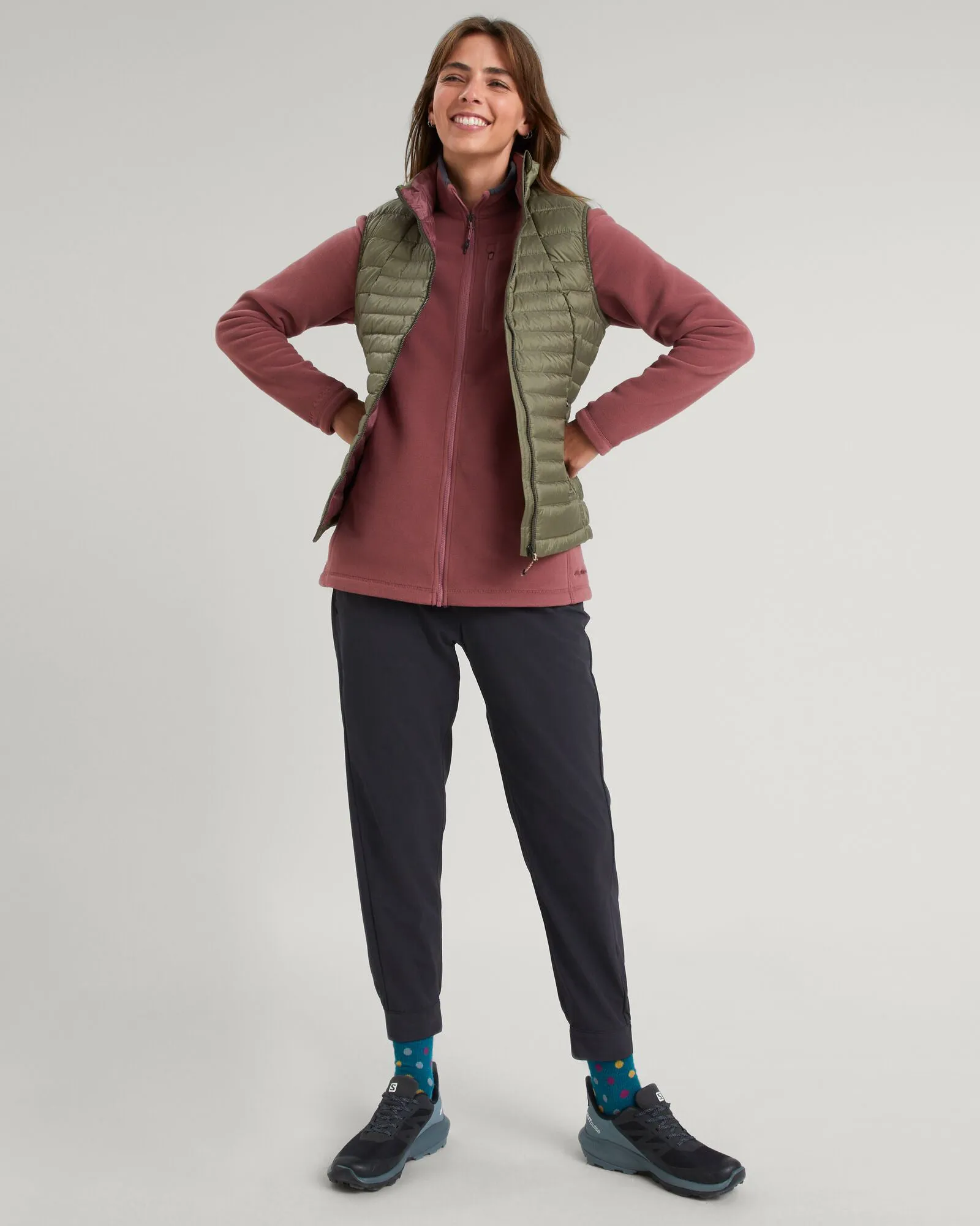 Women's Heli R Down Vest - Beech Top Guard