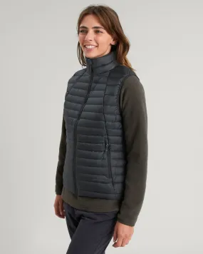 LightPadding Women's Heli R Down Vest - Black Stingray