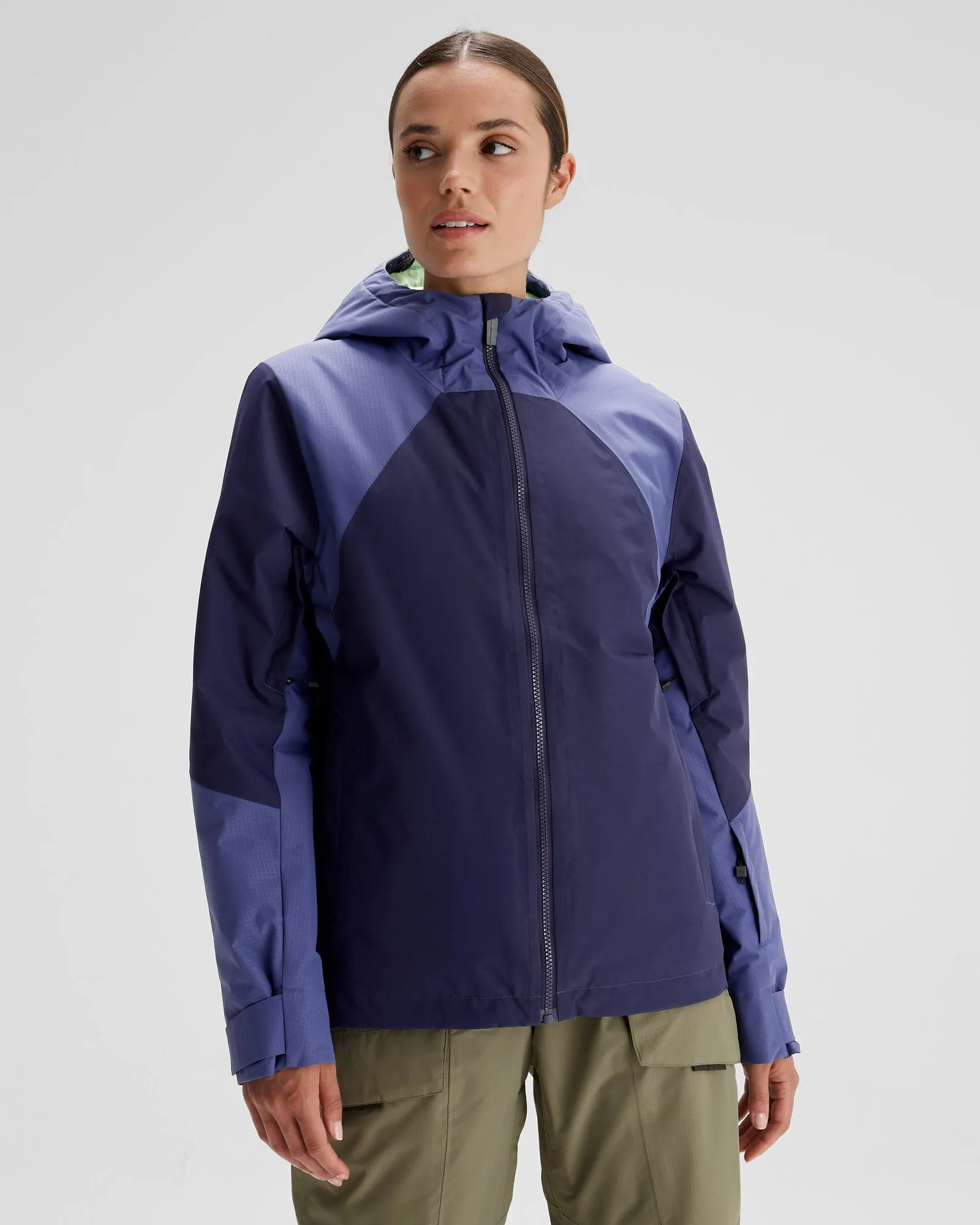 Women's PWDR-Days 2L Insulated Snow Jacket - Dark Horizon/Horizon Line NoiseReduciting Fabric