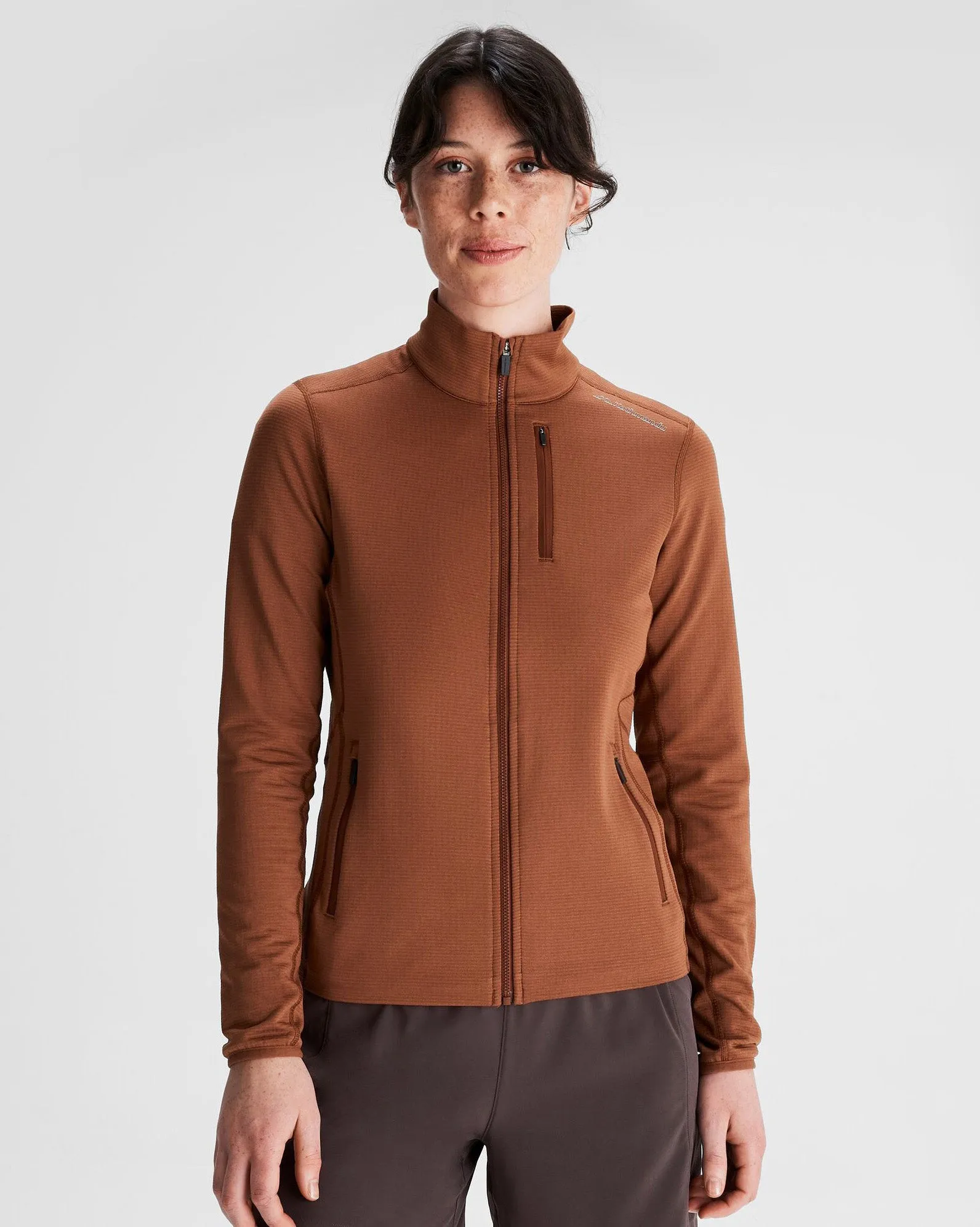 Long Sleeve Trendy Must Have Women's Seeker Fleece Jacket - Woodsy