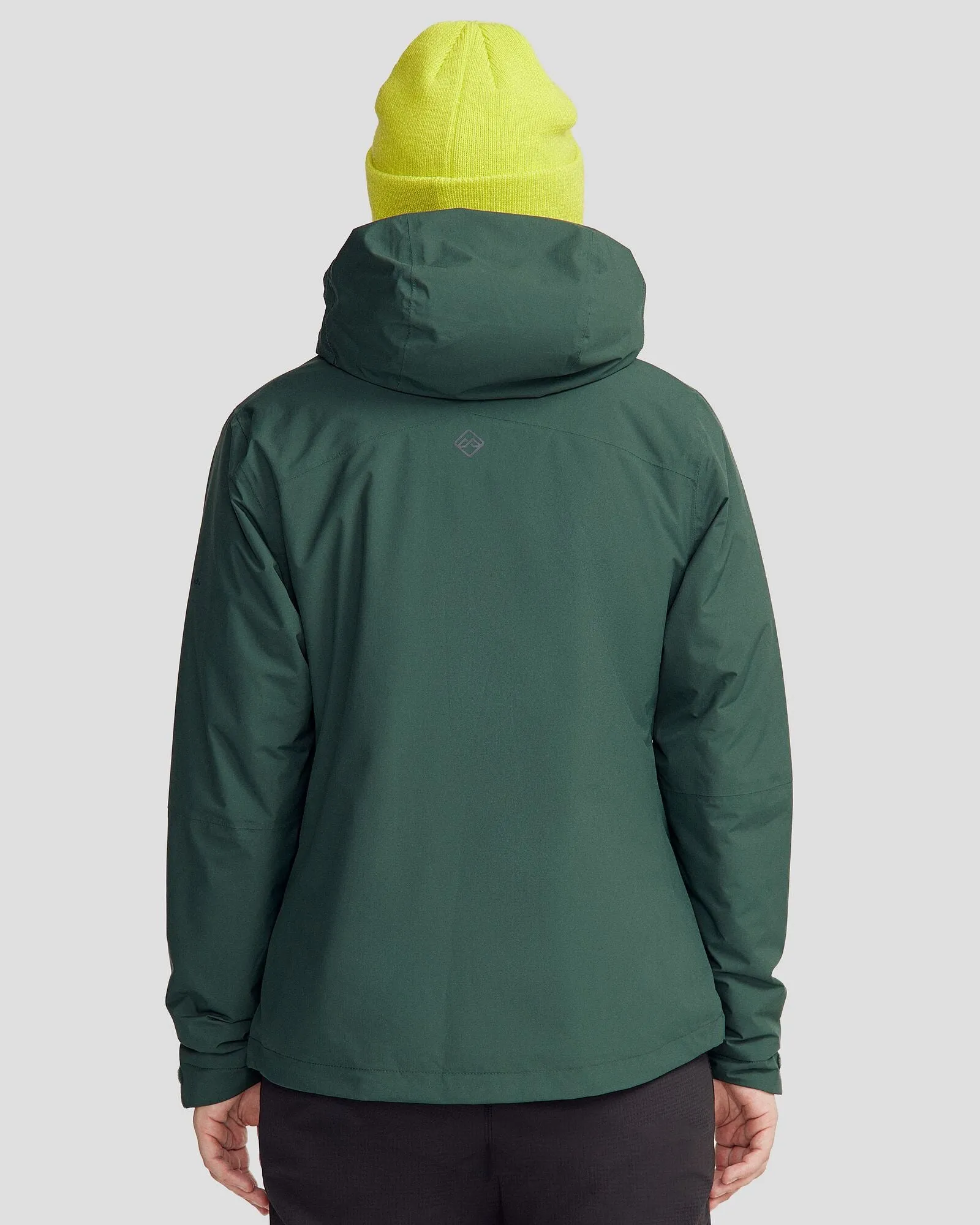 Women's Trailhead 2L novaLOFT Rain Jacket - Deep Forest Hypoallergenic Padding