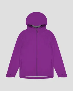 Shock Absorbent Padding Seam Sealed Technology Women's Trailhead Stretch 2.5-layer Rain Jacket - Vivid Purple