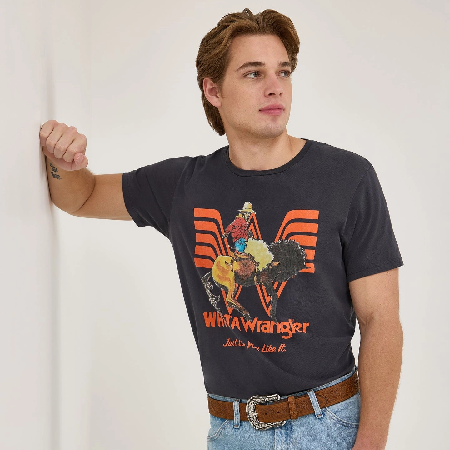 Wrangler? x Whataburger? Long Live Burgers T-Shirt Lightweight Material