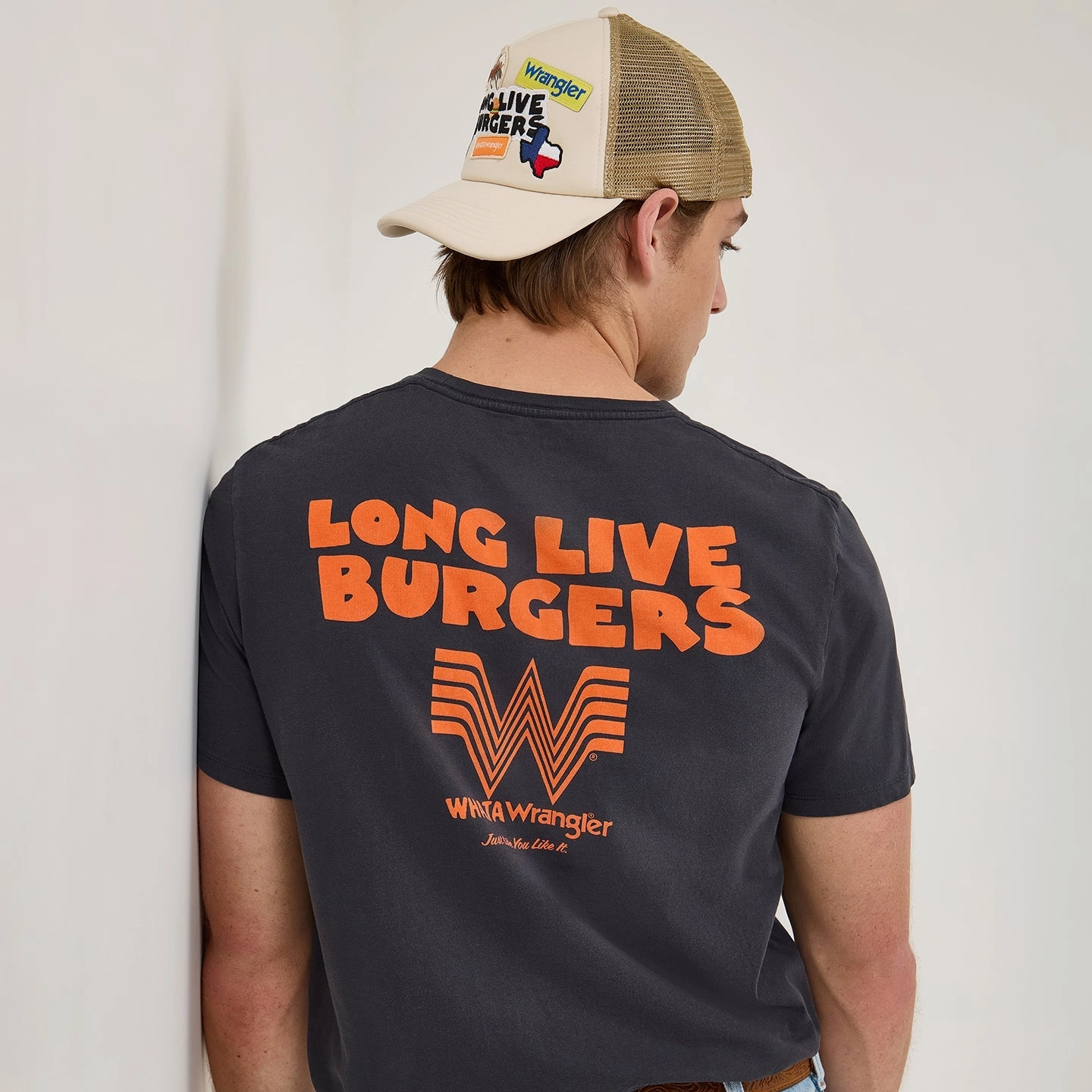 All-Purpose Compact Stitching Wrangler? x Whataburger? Long Live Burgers T-Shirt