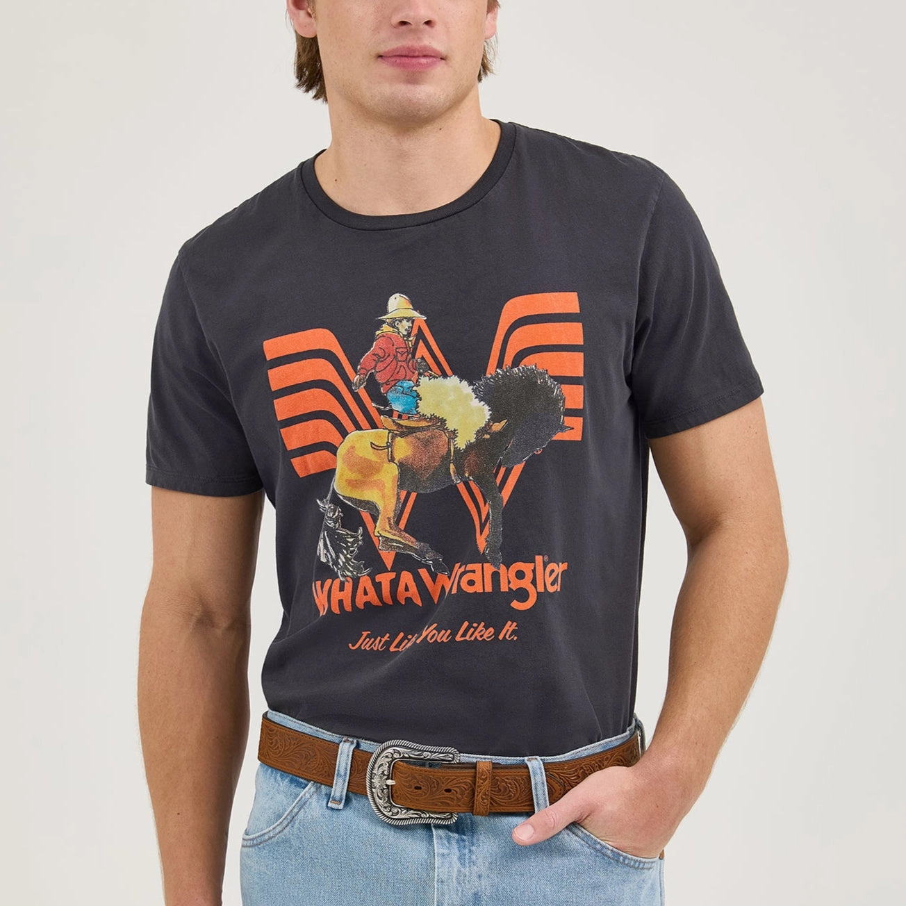 Wrangler? x Whataburger? Long Live Burgers T-Shirt Wrinkle Resistant Textile DurableCollarStays