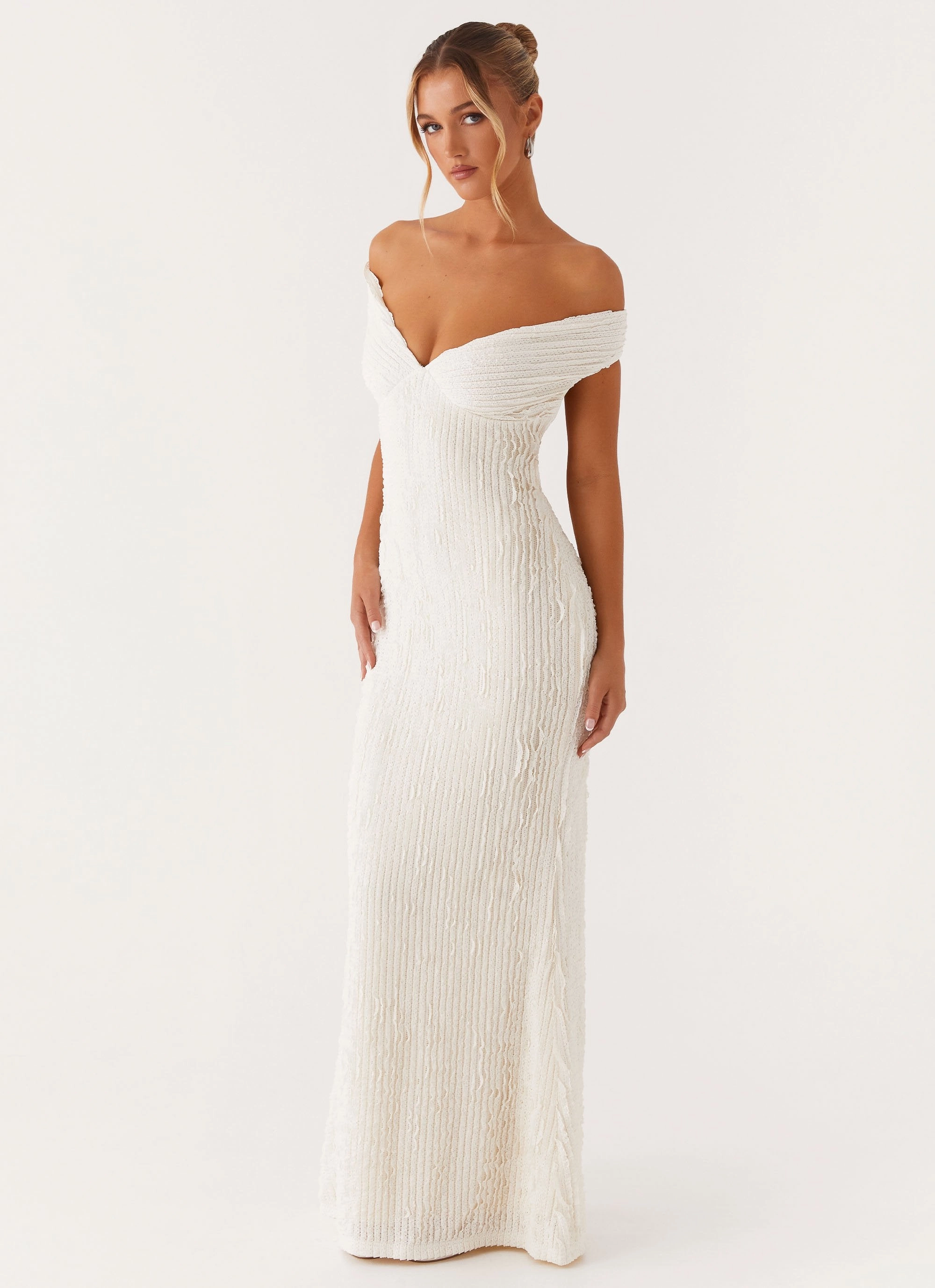 Day-to-evening dress Event Perfect Chantelle Maxi Dress - Ivory
